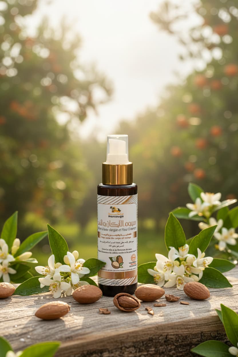 sérum Éclat à l'argan & fleur d’oranger