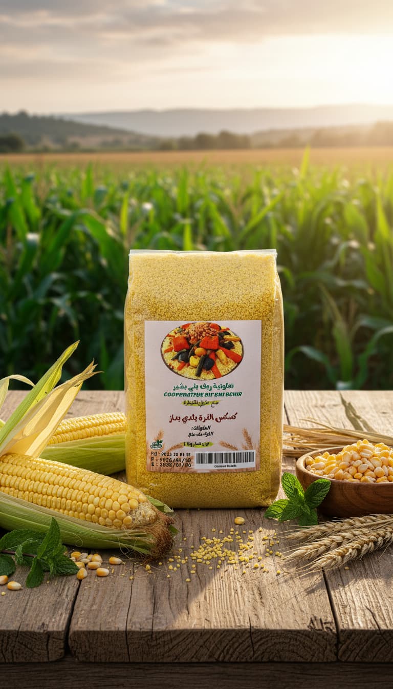 couscous de maïs (baddaz)