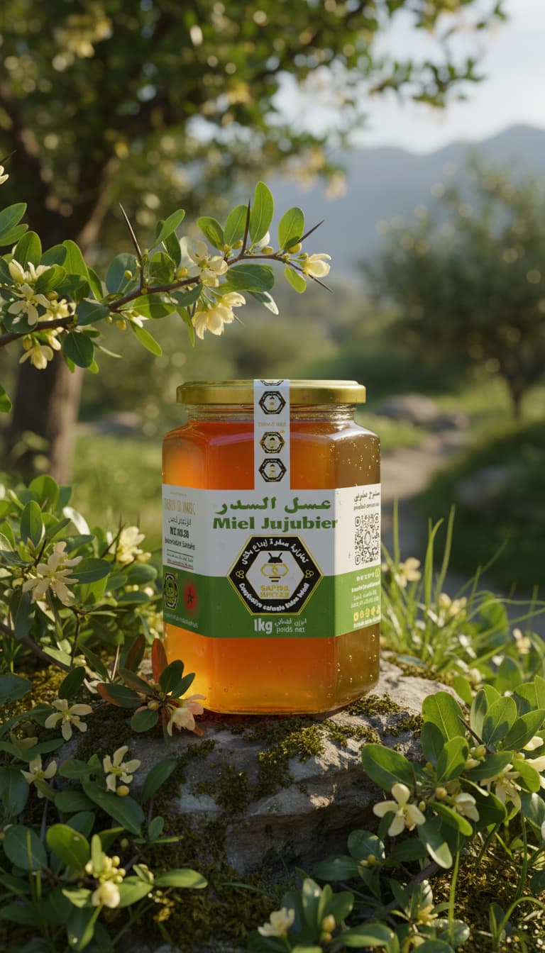 miel de jujubier 1 kg