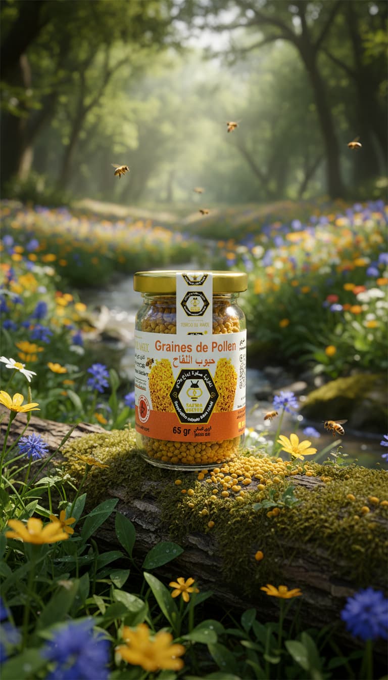 graines de pollen de fleurs 65g