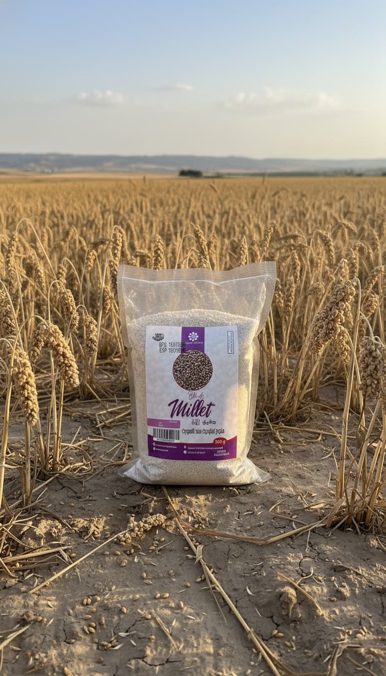 blé de millet (semoule de millet) — 500g