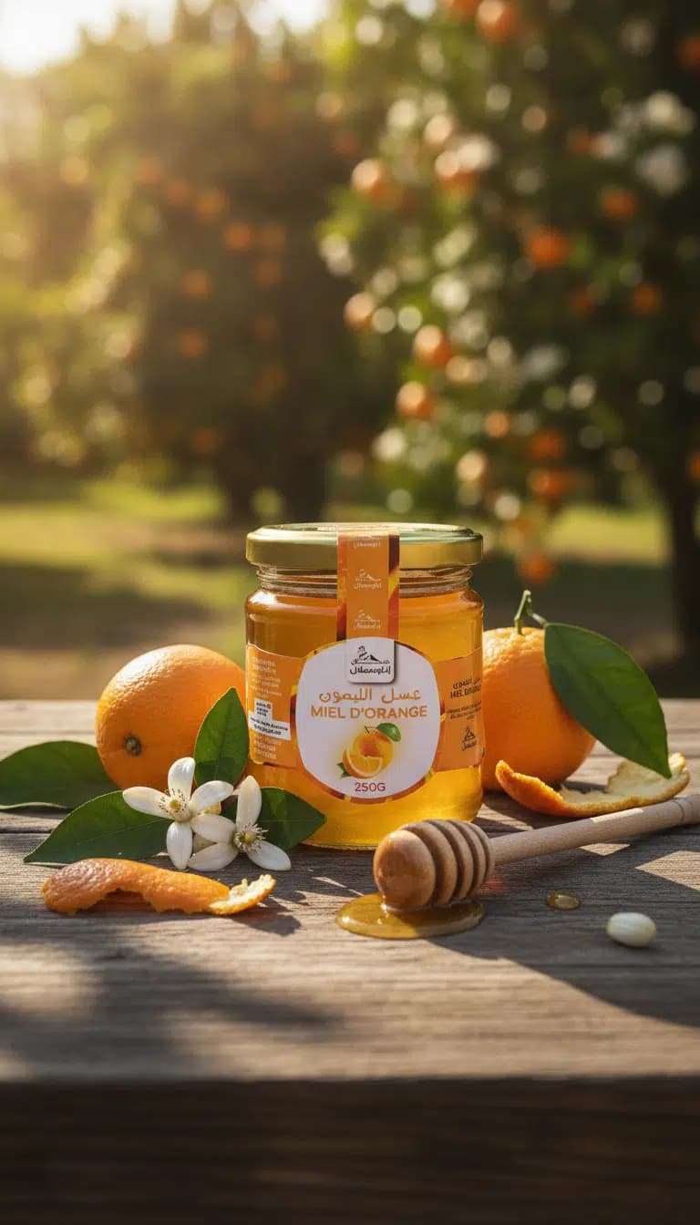 miel d’orange 250g